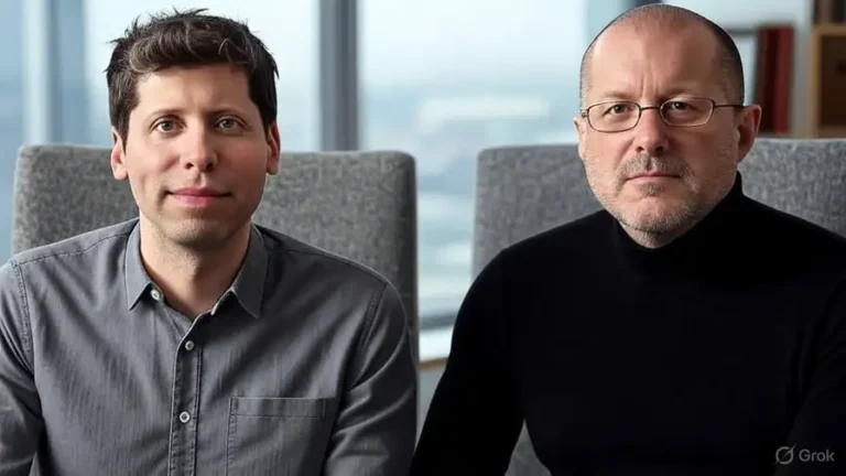 OpenAI's Sam Altman and former Apple designer John Ive