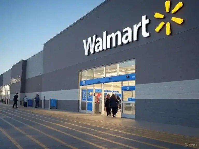 Front of Walmart Store